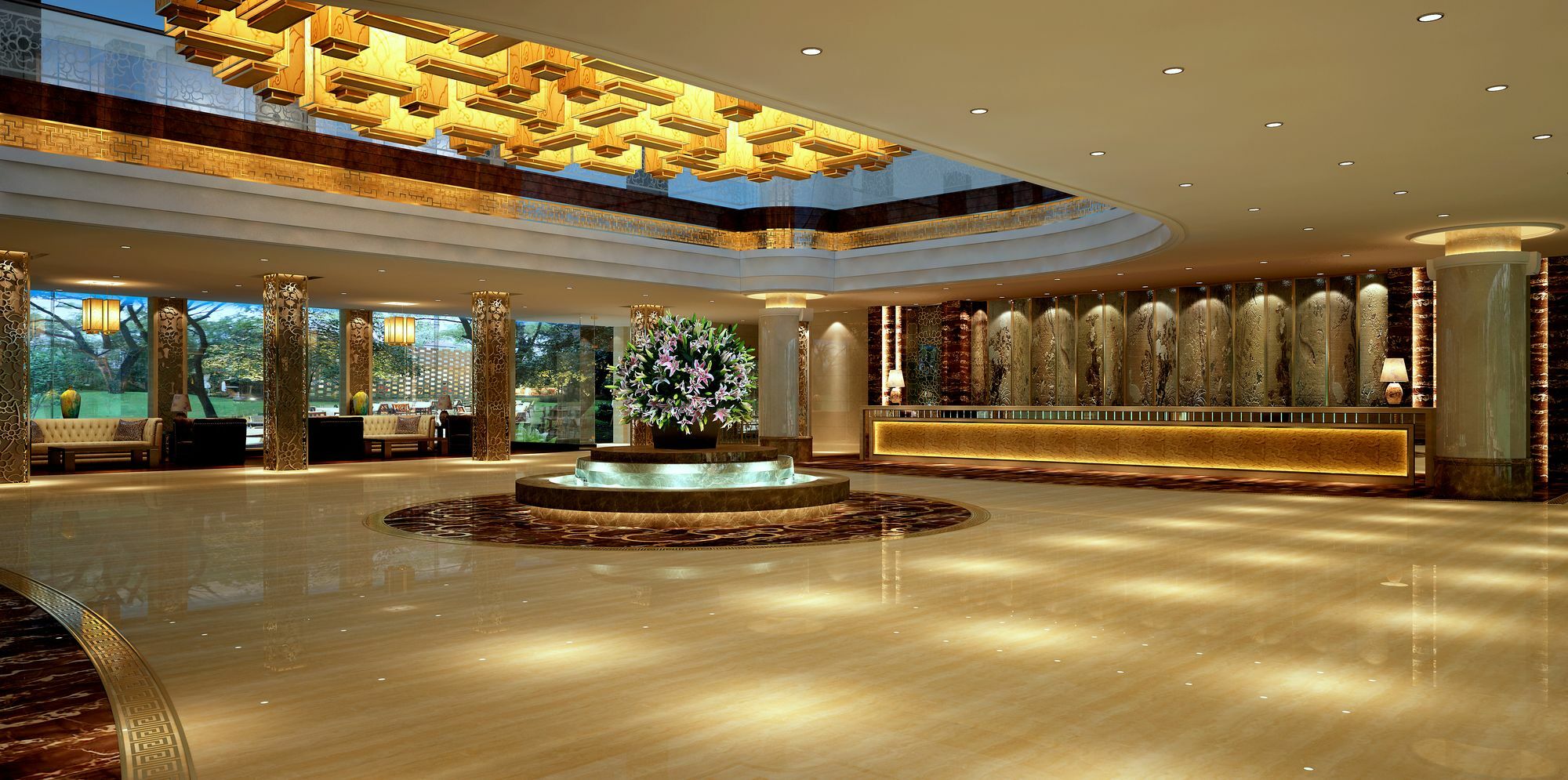 Chengdu Wangjiang Hotel Экстерьер фото